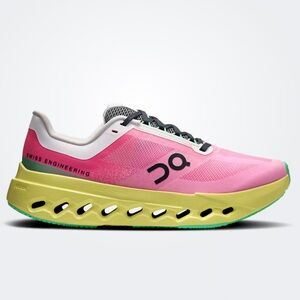 On Cloud Everyday Running Shoe Cloudsurfer Next Pink Limelight Women’s size 7.5